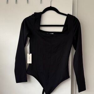 Babaton Black Bodysuit